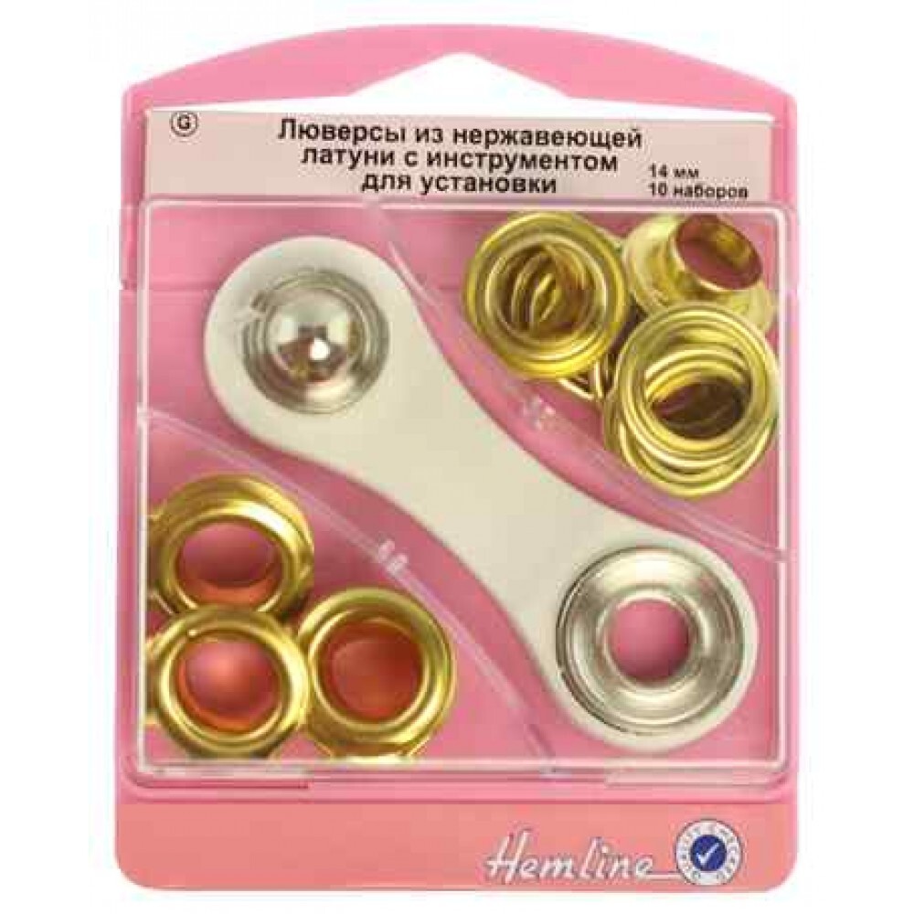 пробойник hardy 2248-600380. набор для установки люверсов. инструмент для люверсов. 5 мм, 40 шт. установщик люверсов.