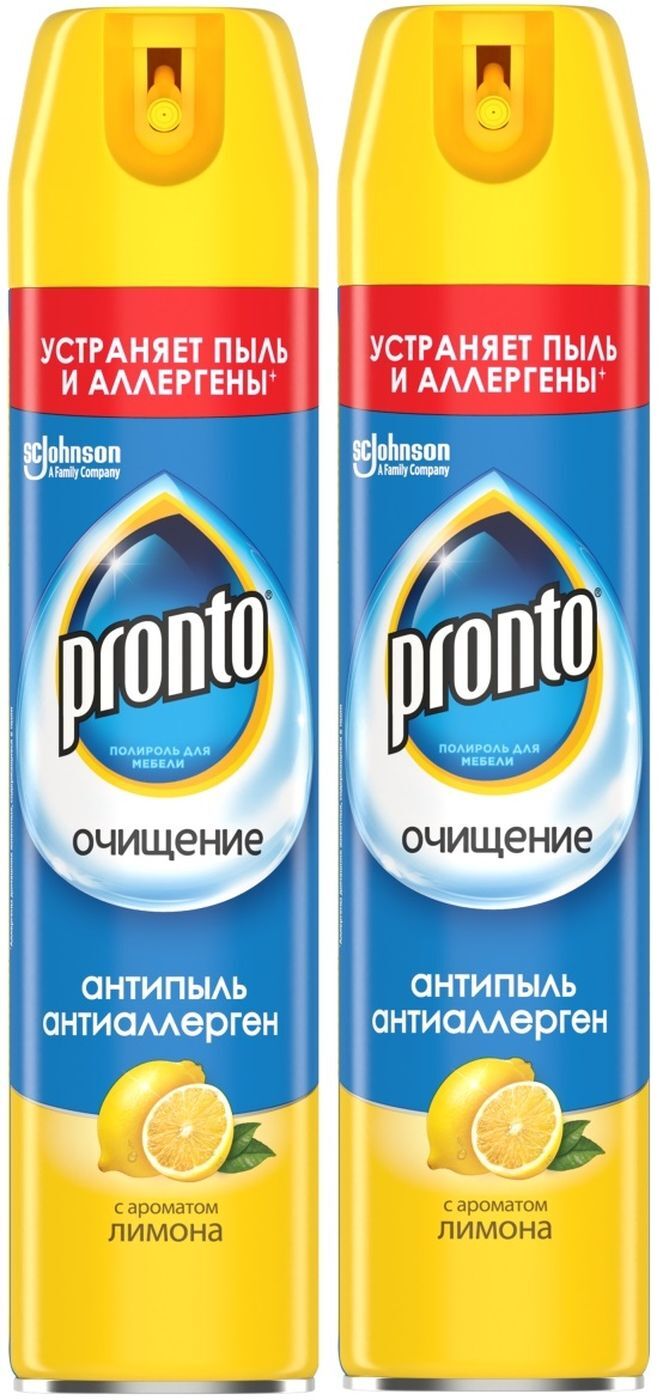 Полироль для мебели pronto 