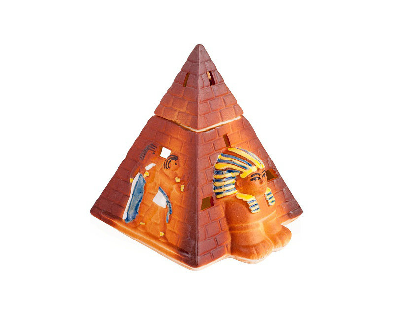 Пирамида 14 см. Аромалампа пирамида Египетская. Аромалампа пирамида 14*12 см керамическая. Пирамида керамическая. Пирамида из керамики.