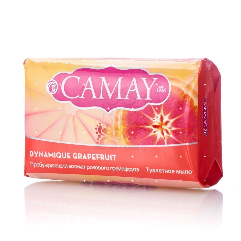 Dynamique Grapefruit Camay Мыло розовый грейпфрут, 85 г - купить с ...