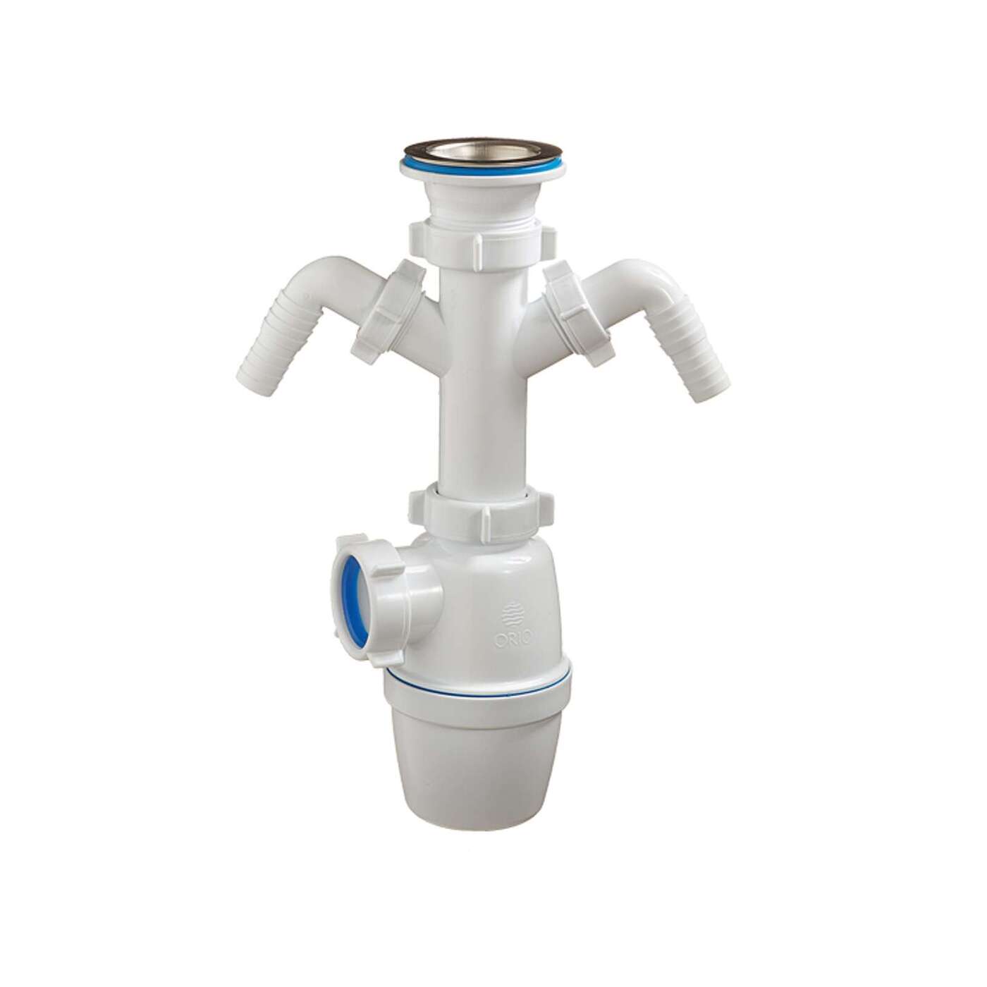 Сифон ОРИО А-4006 1 1/2\" 40 два отвода - купить по выгодной цене в ...