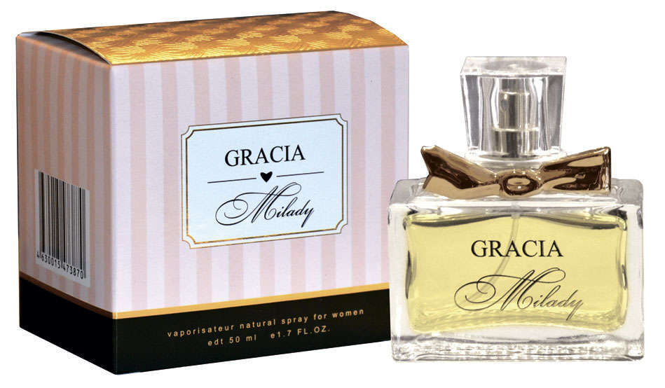 Graf вода. Туалетная вода Gracia Milady. Туалетная вода Gracia Milady жен. 50ml. Туалетная вода Грация Миледи. Духи Gracia la Belle.