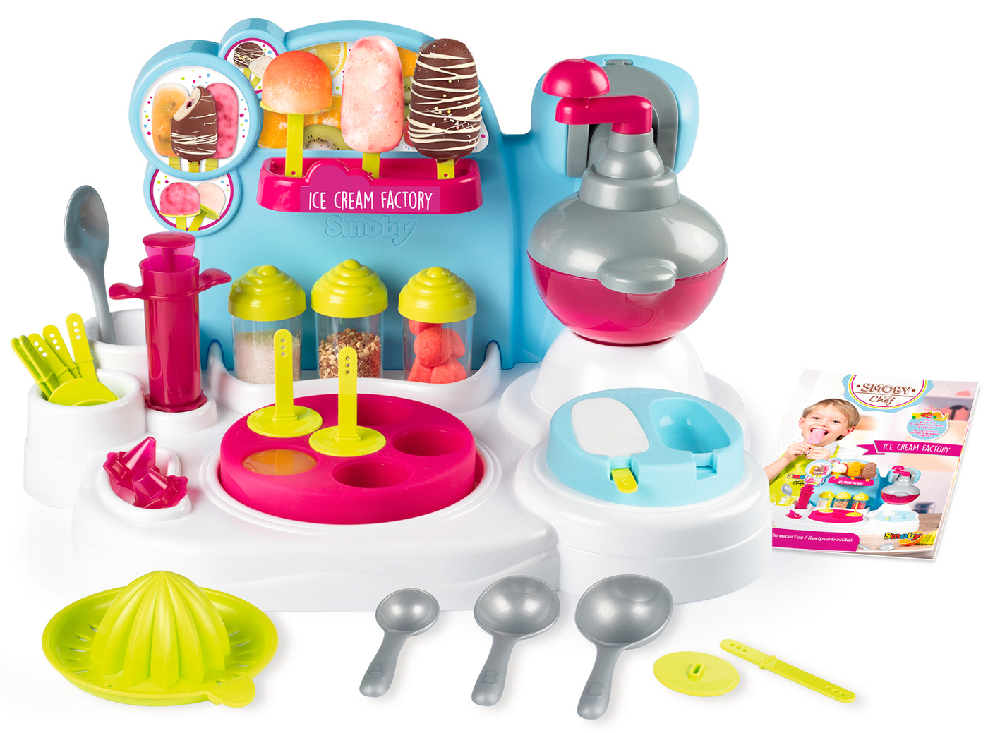 Детский игровой набор для приготовления мороженого Smoby Smoby Chef 312113  - купить с доставкой по выгодным ценам в интернет-магазине OZON (265722981)