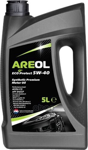 Моторное масло Areol Eco Protect 5W-40 - купить в интернет-магазине OZON