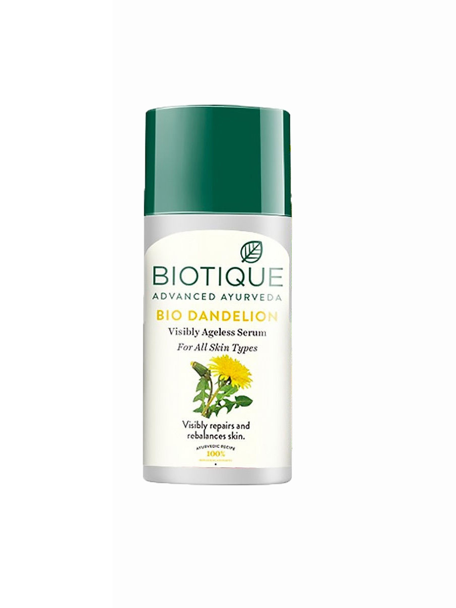 Biotique Антивозрастная сыворотка для лица Био Одуванчик, 40мл - купить в и...