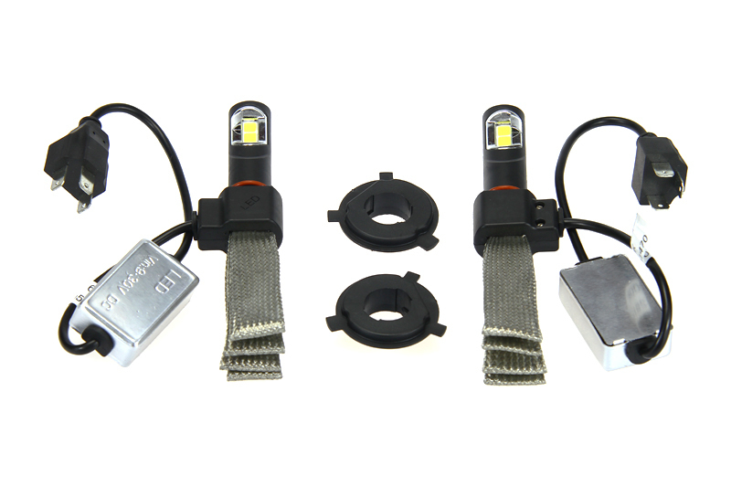 Светодиодные лампы Vizant G6 (2 шт.) цоколь H4 с чипом COB-Epistar ...