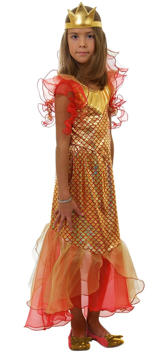 Детский карнавальный костюм Золотая Рыбка