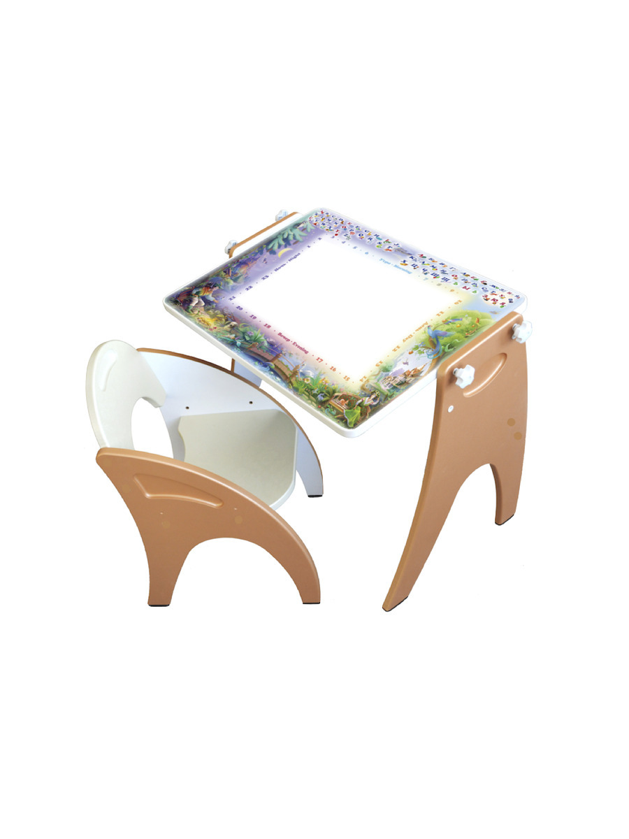 Набор мебели трансформер стол-парта-мольберт техкидс