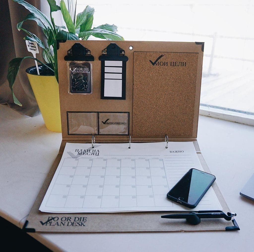 Планер "Do or Die Plan Desk" — купить в интернет-магазине OZON с ...