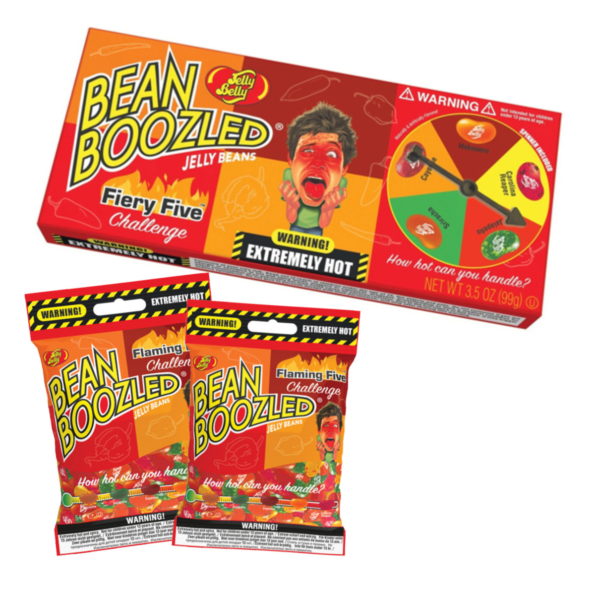 Набор Драже жевательное Jelly Belly Bean Boozled Game ИГРА острые вкусы ...