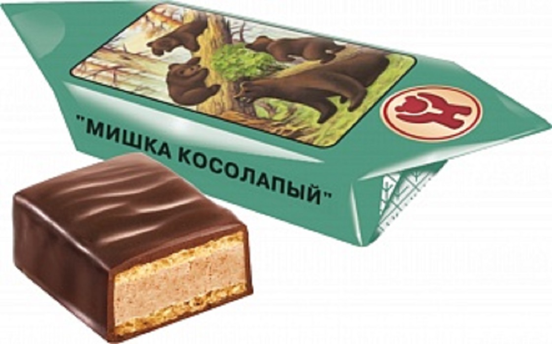 Конфеты Мишка косолапый. 100г