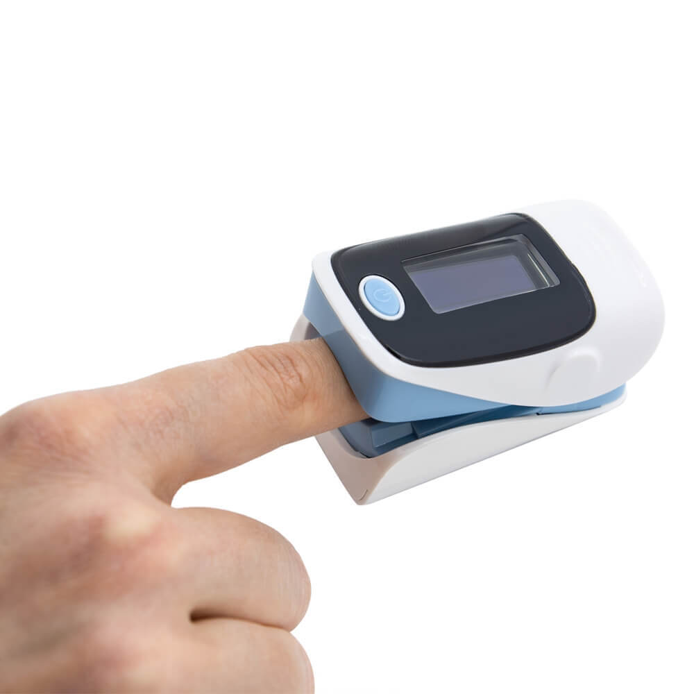 Пульсоксиметр на палец с LED дисплеем /  уровня кислорода в .