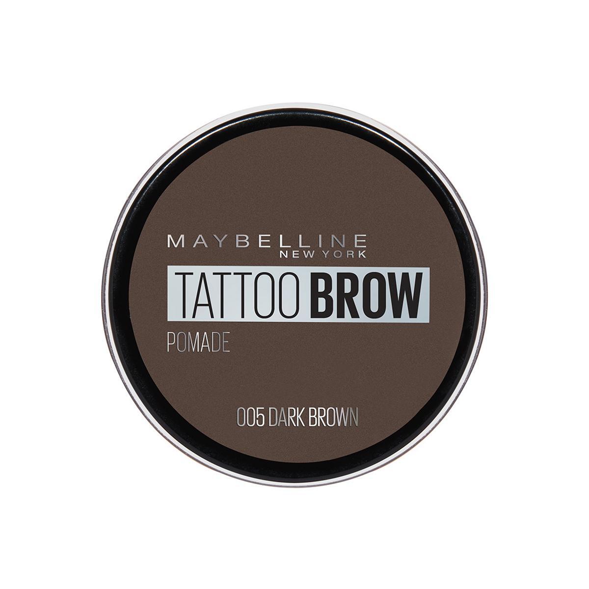 Помада для бровей Maybelline Tattoo Brow Pomade оттенки
