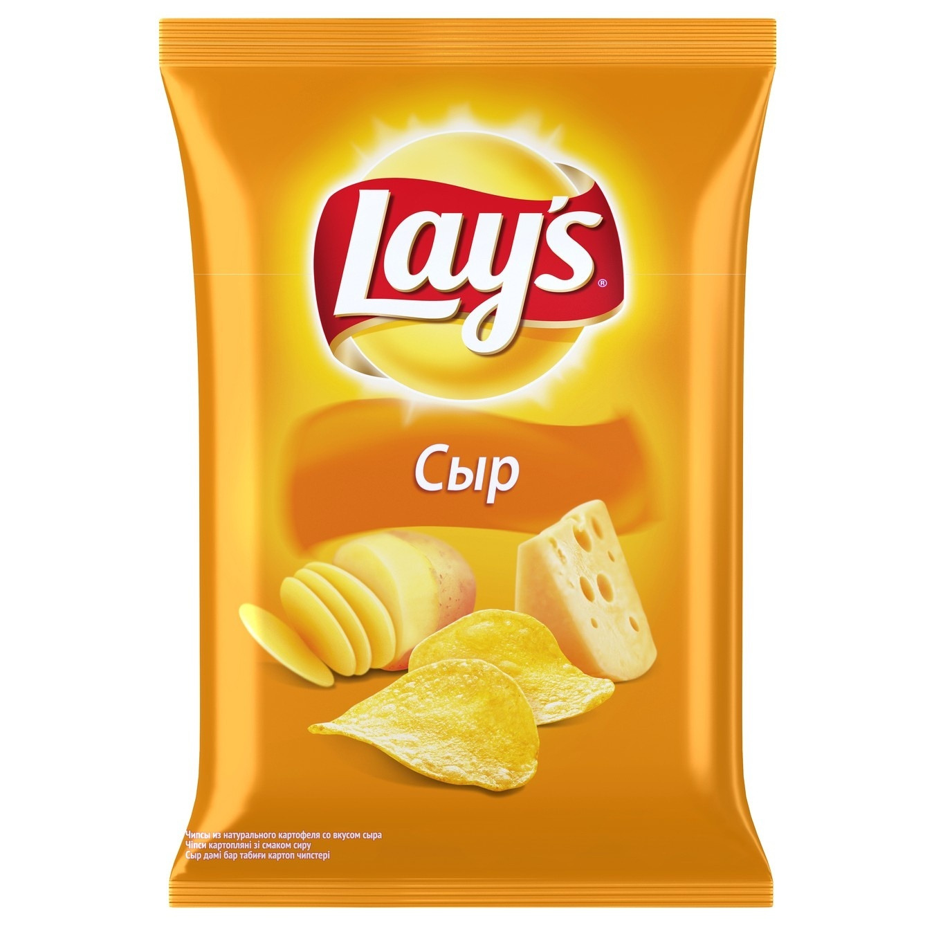 Чипсы Lay's сырные 150г, 6 шт — купить в интернет-магазине OZON с ...