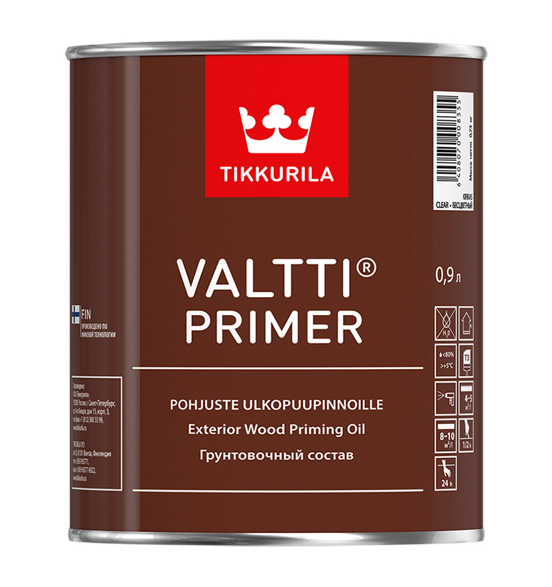 Грунт для дерева. Грунтовка Tikkurila Valtti primer. Tikkurila Valtti primer, 9 л. Антисептик Тиккурила Валти праймер. Tikkurila Valtti primer, 0.9 л.