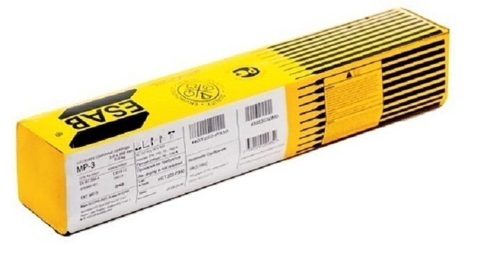 Характеристики Электроды ESAB МР-3 3.0х350 (5кг), подробное описание ...