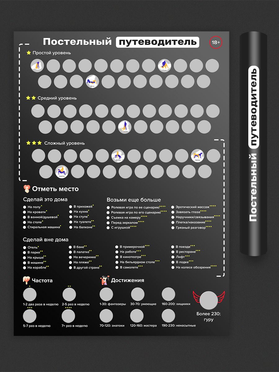 Календарь для взрослых. Постельный путеводитель игра задания. Скретч-плакат постельный путеводитель. Постельныйпутиводитель игра. Послельный путеводитель.