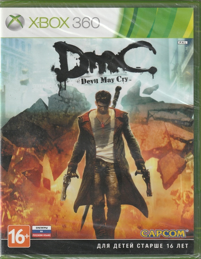 Dmc россия. DMC Xbox 360. DMC Devil May Cry Xbox 360. Иксбокс 360 девил май край. Купить игру Devil May Cry.