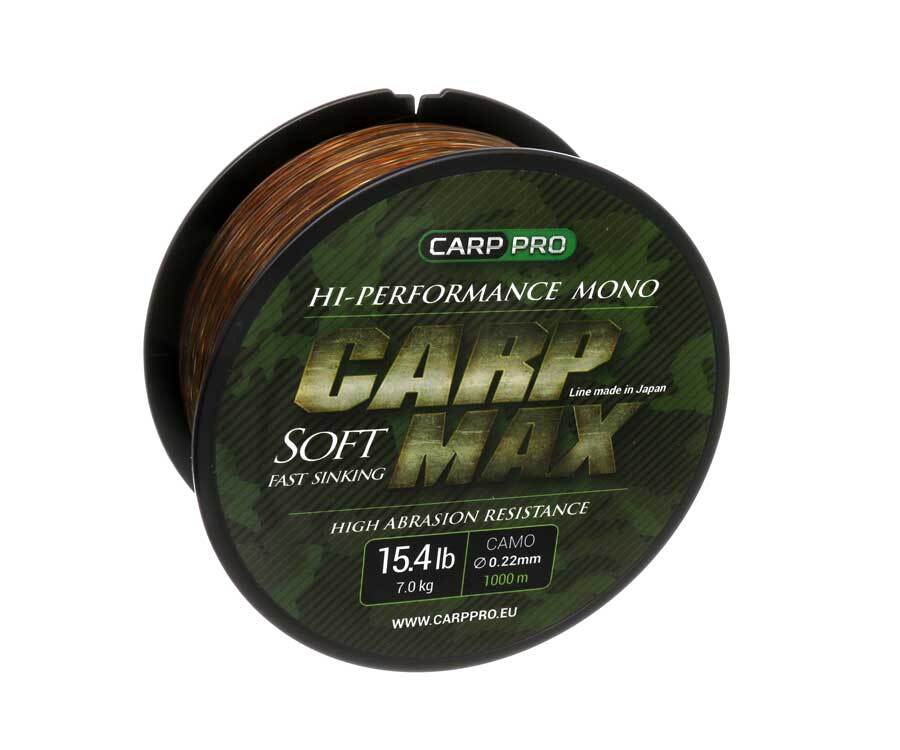 CARPPROЛескаCarpMaxCamo1000м0,22мм