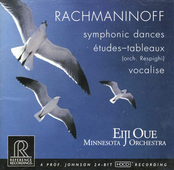 AUDIO CD RACHMANINOV, S: Symphonic Dances / Vocalise / RESPIGHI, O: 5 Etudes-tableaux (Oue). 1 CD