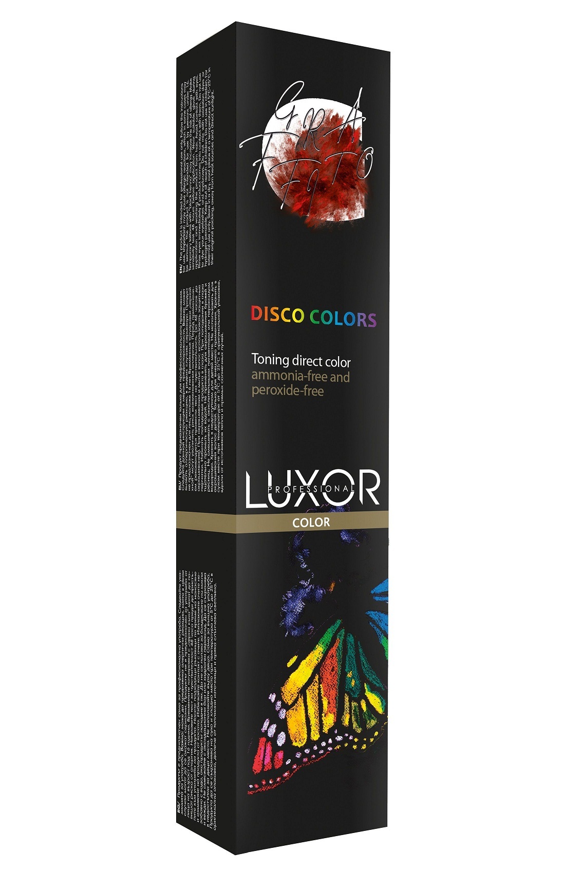 LUXOR PROFESSIONAL DISCO COLORS Пепельный Тонирующий краситель (гель)  прямого действия без аммиака, 100 мл, Болгария - купить с доставкой по  выгодным ценам в интернет-магазине OZON (296640022)