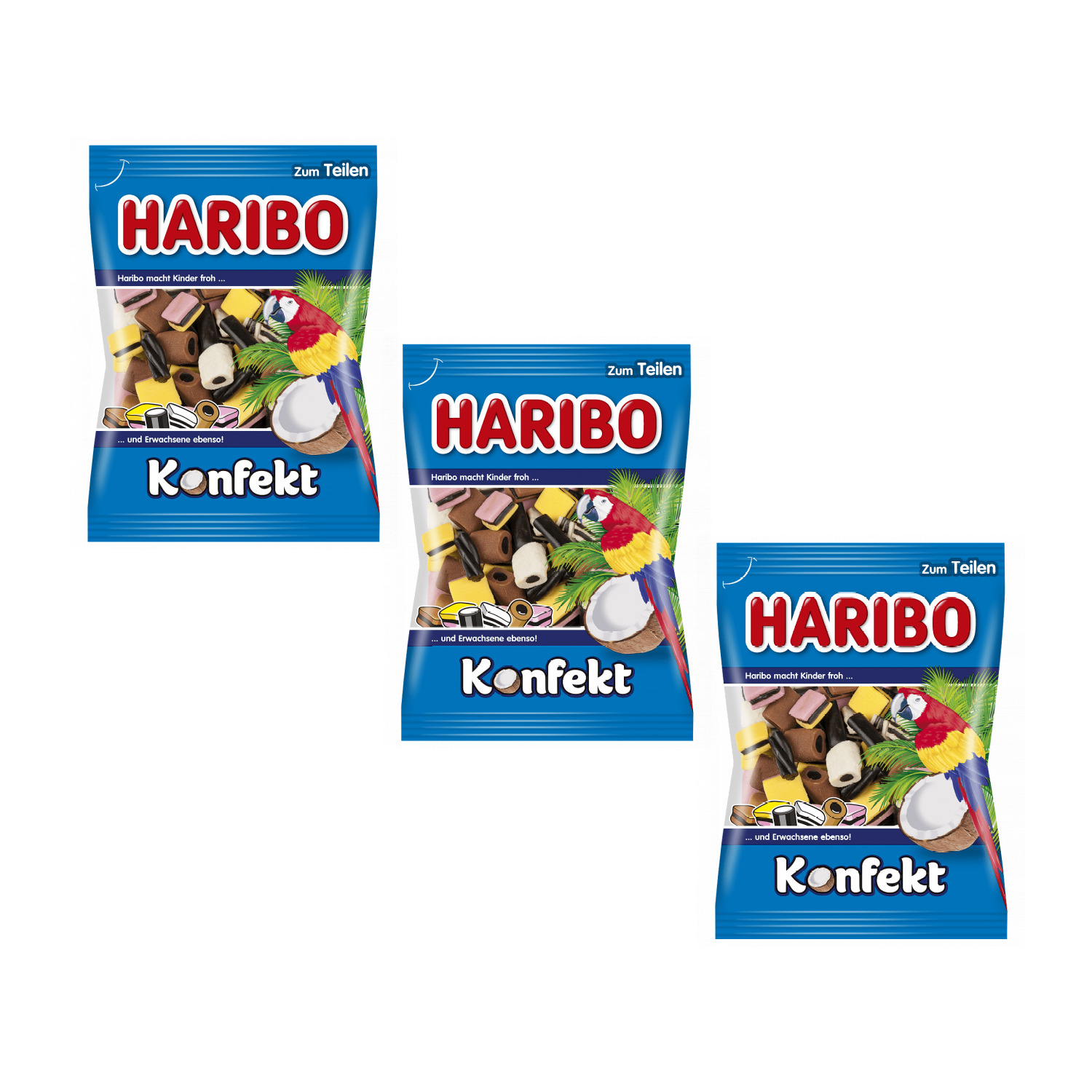 Конфеты жевательные Haribo Konfekt c лакрицей и какао, Германия, 200г ...