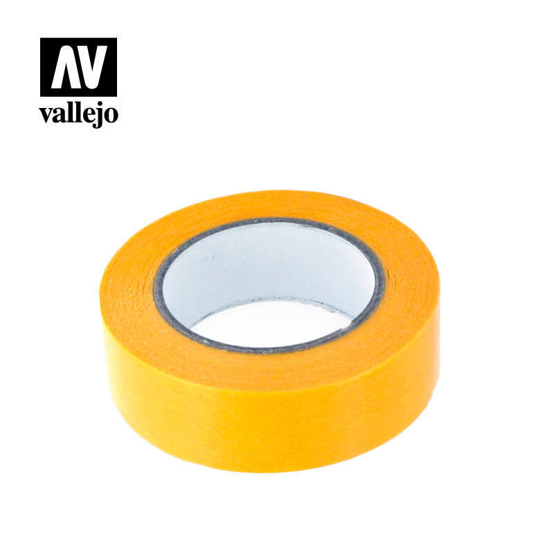 Маскировочная лента для моделирования Vallejo Tools: Precision Masking Tape 18mmX18m