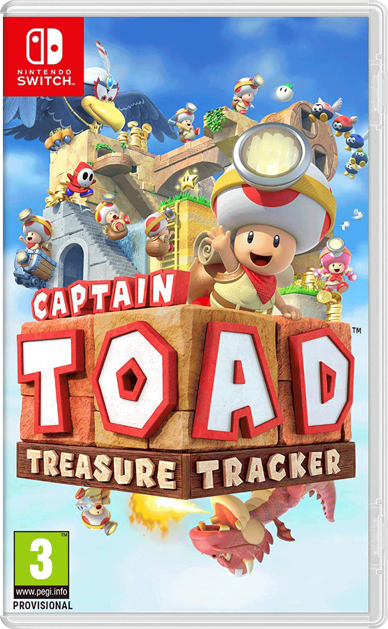 Игра Captain Toad: Treasure Tracker (Nintendo Switch, Английская версия)  купить по низкой цене с доставкой в интернет-магазине OZON (313397796)