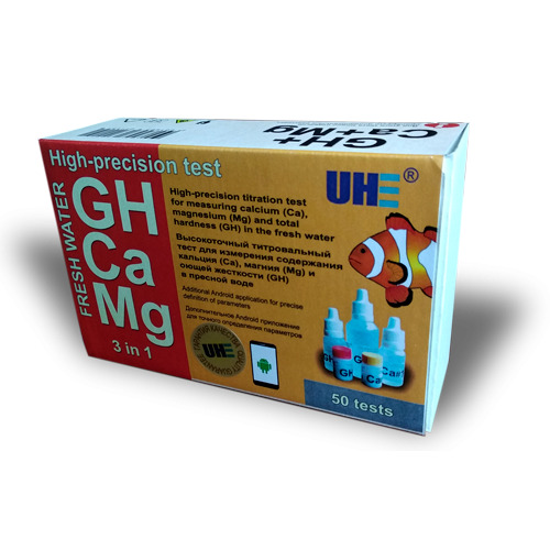 Тест для пресной воды UHE GH&Ca&Mg