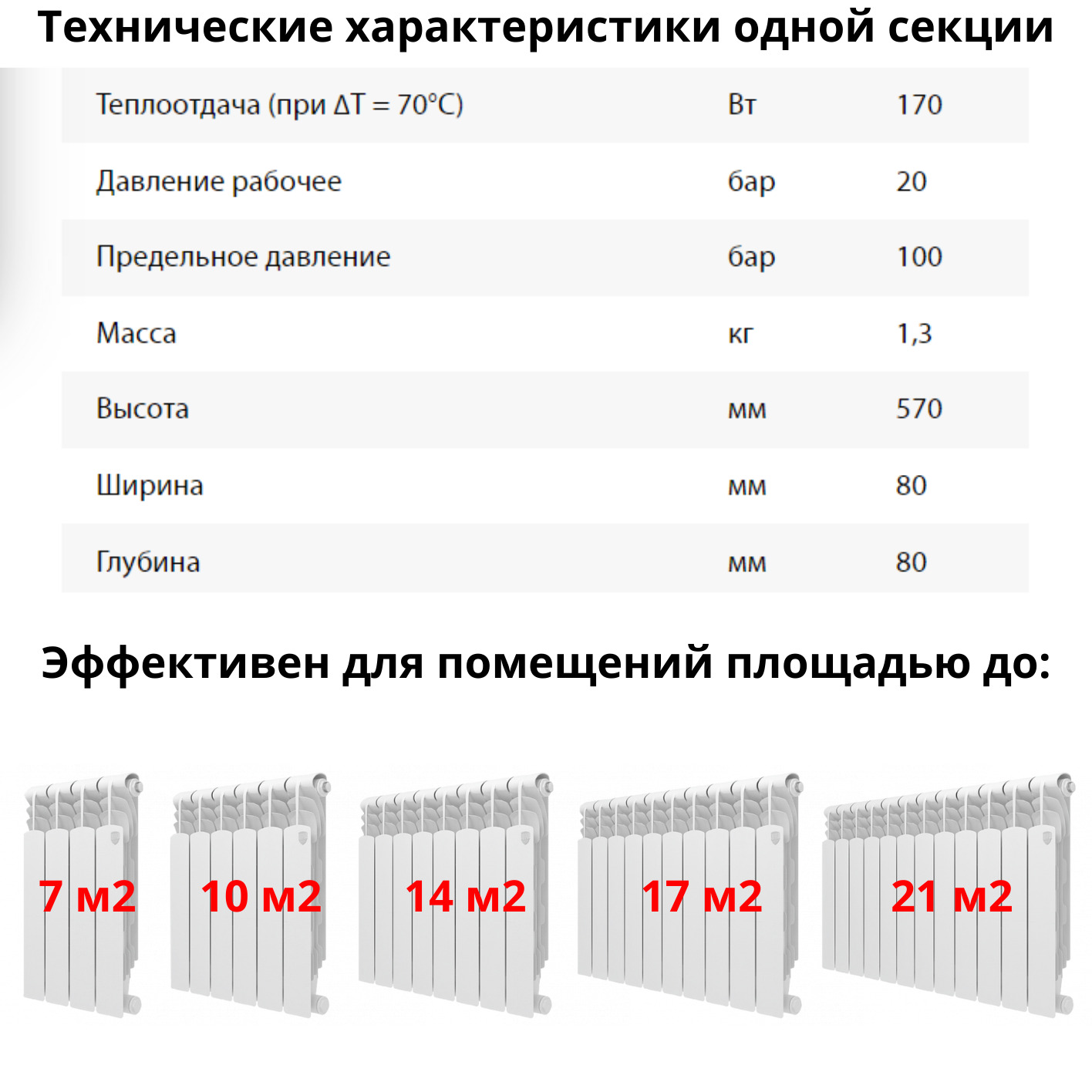 800 характеристики