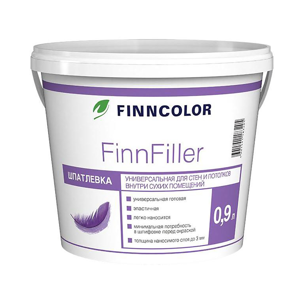 Finncolor Finnfiller / Тикурила Шпатлевка Финишная "Финнфиллер" 0,9 Л "Тиккурила"