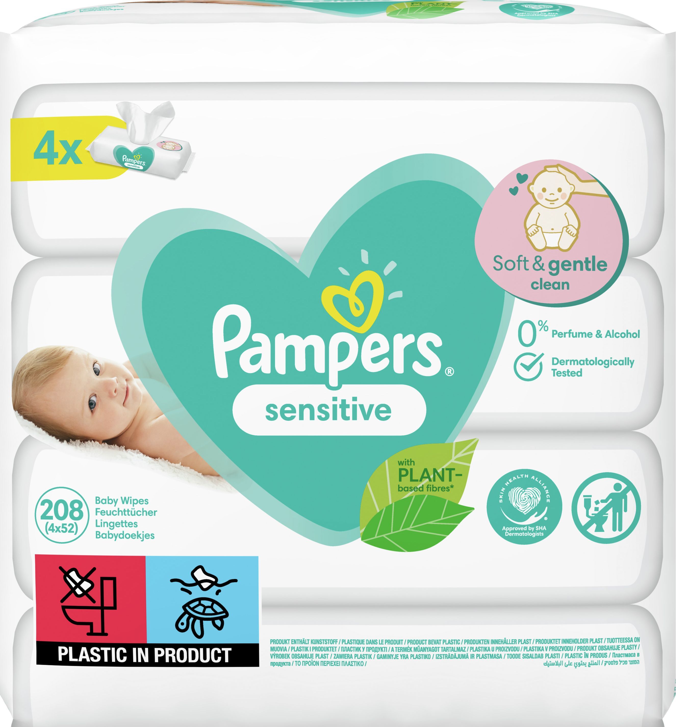 Pampers wet tissue new arrivals