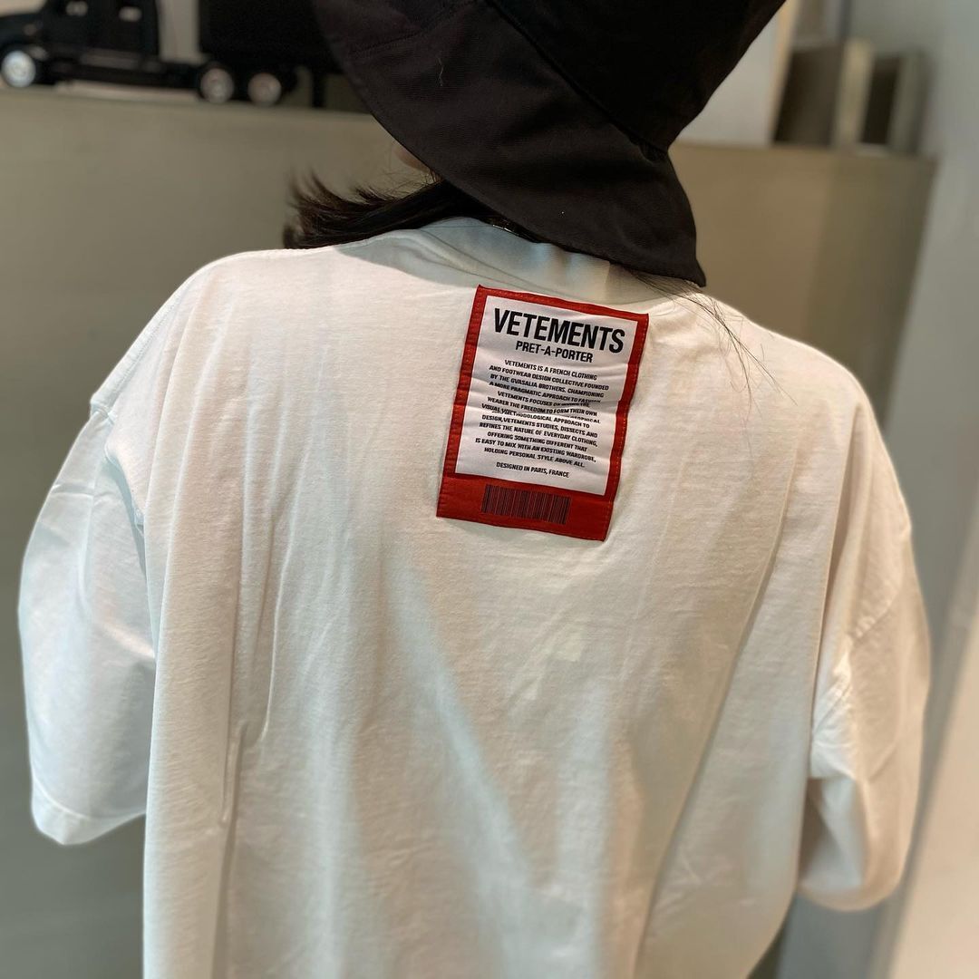 Vetements Футболка Купить Оригинал