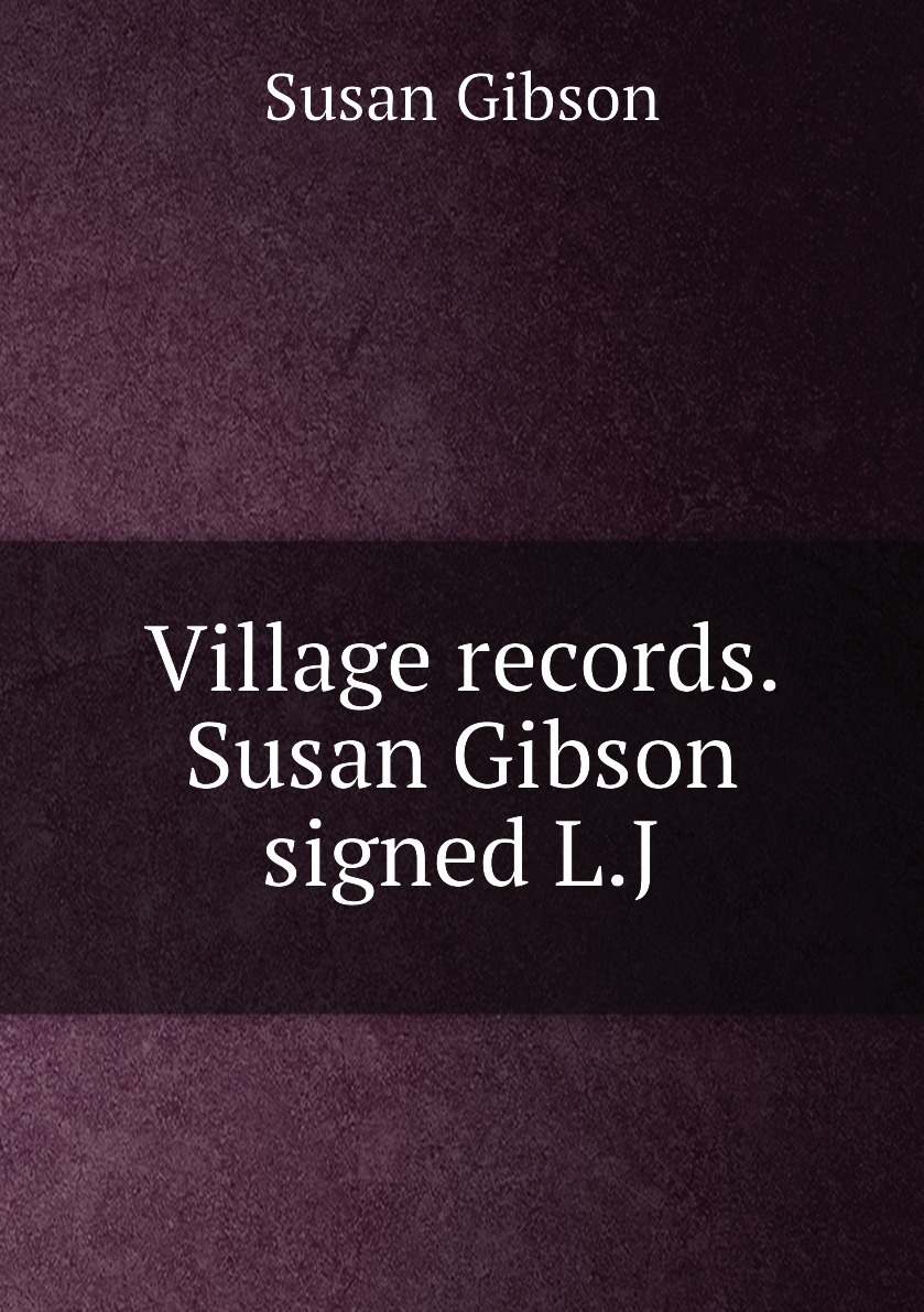 Gibson susanna