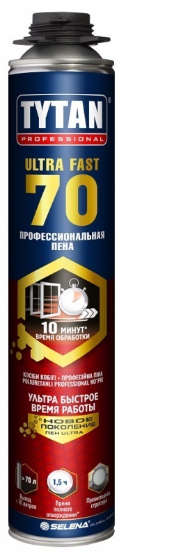 TytanProfessionalПрофессиональнаямонтажнаяпенаЛетняя750мл