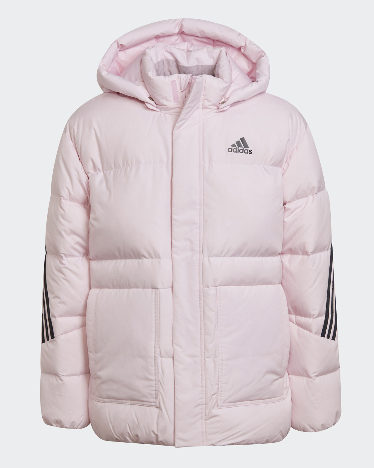 Adidas white puffer sales jacket