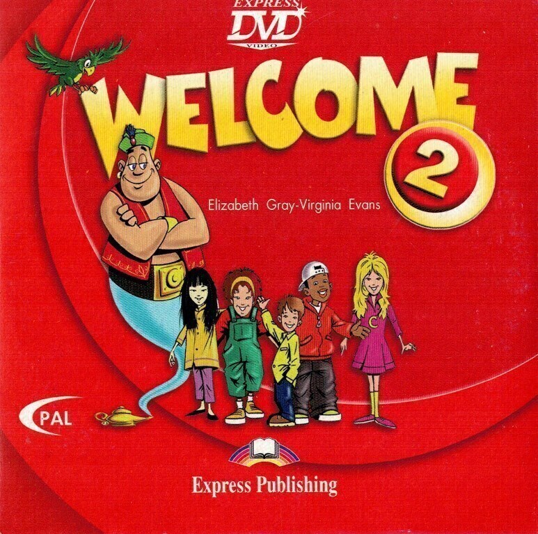 Welcome 2 DVD Video Видео диск к учебнику английского языка Welcome 2 | Evans V.