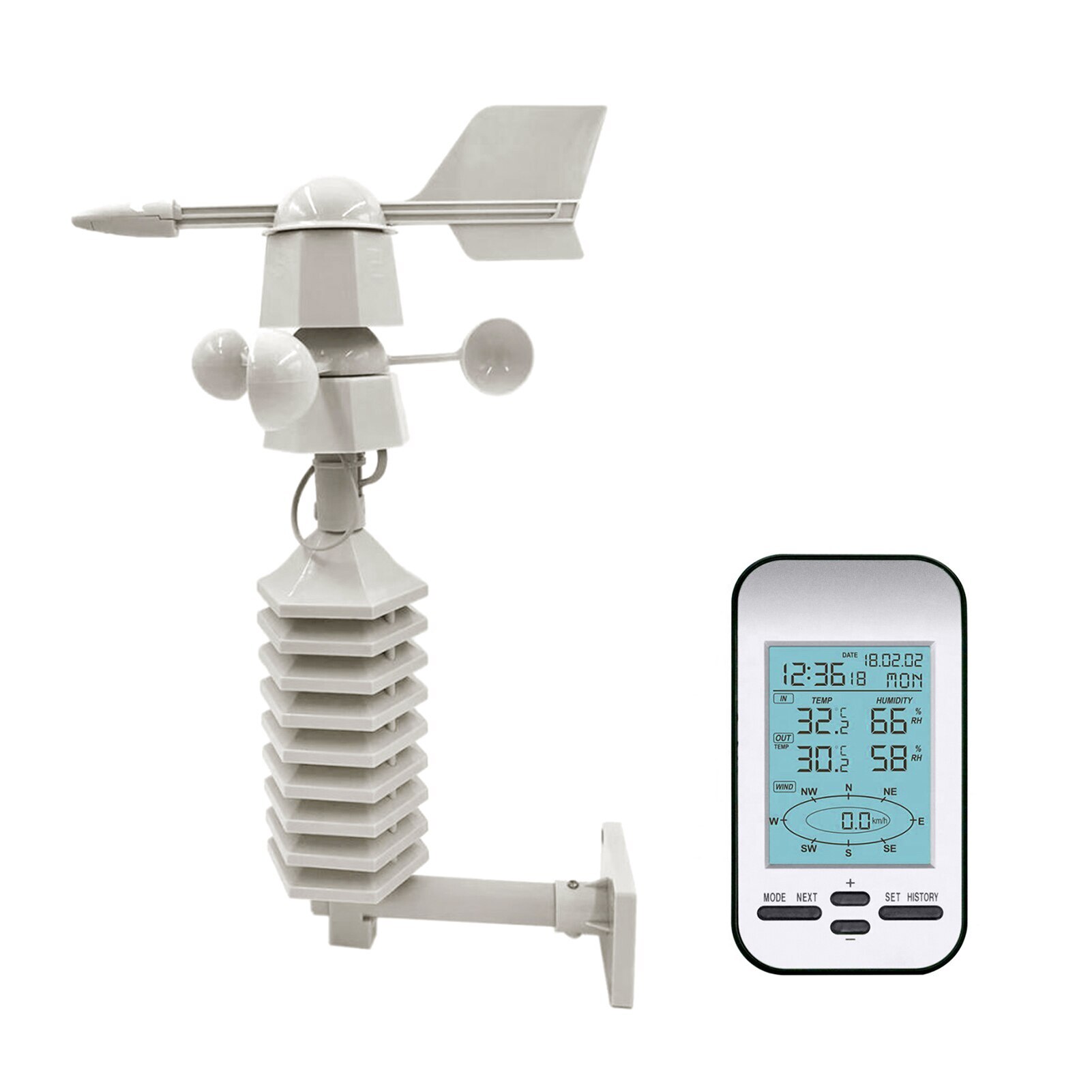 433 МГЦ датчик для метеостанции. Беспроводная метеостанция 433 МГЦ. Digital weather Station h10515. Датчик ветра SV-2218.