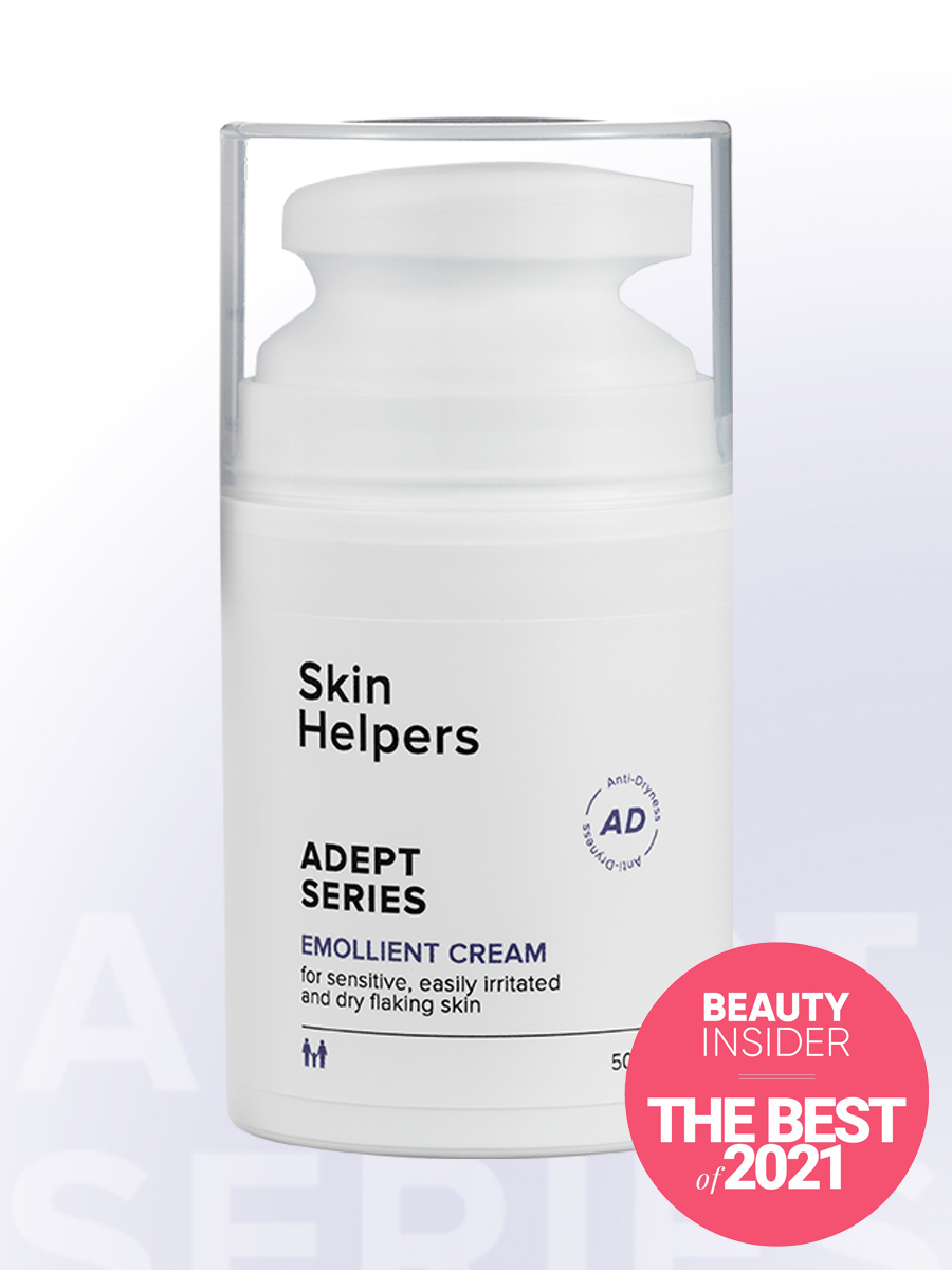 Крем эмолент отзывы. Skin Helpers Adept крем маска. Крем эмолент бэби.