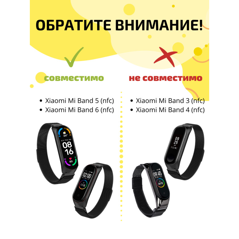 Mi band карта мир