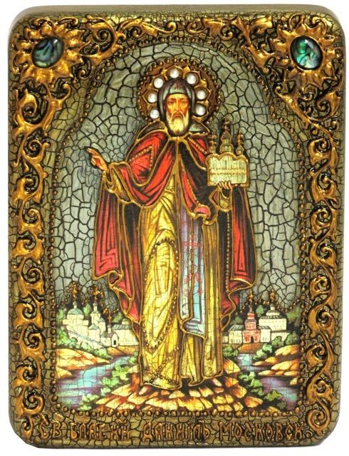 Икона Князя Даниила Московского