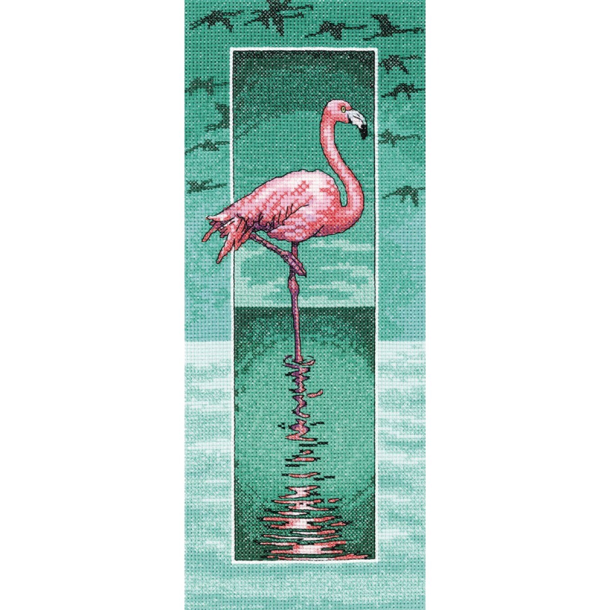 Heritage наборы для вышивания Фламинго