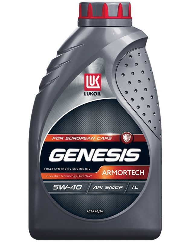 ЛУКОЙЛ(LUKOIL)GENESISARMORTECH5W-40Масломоторное,Синтетическое,1л