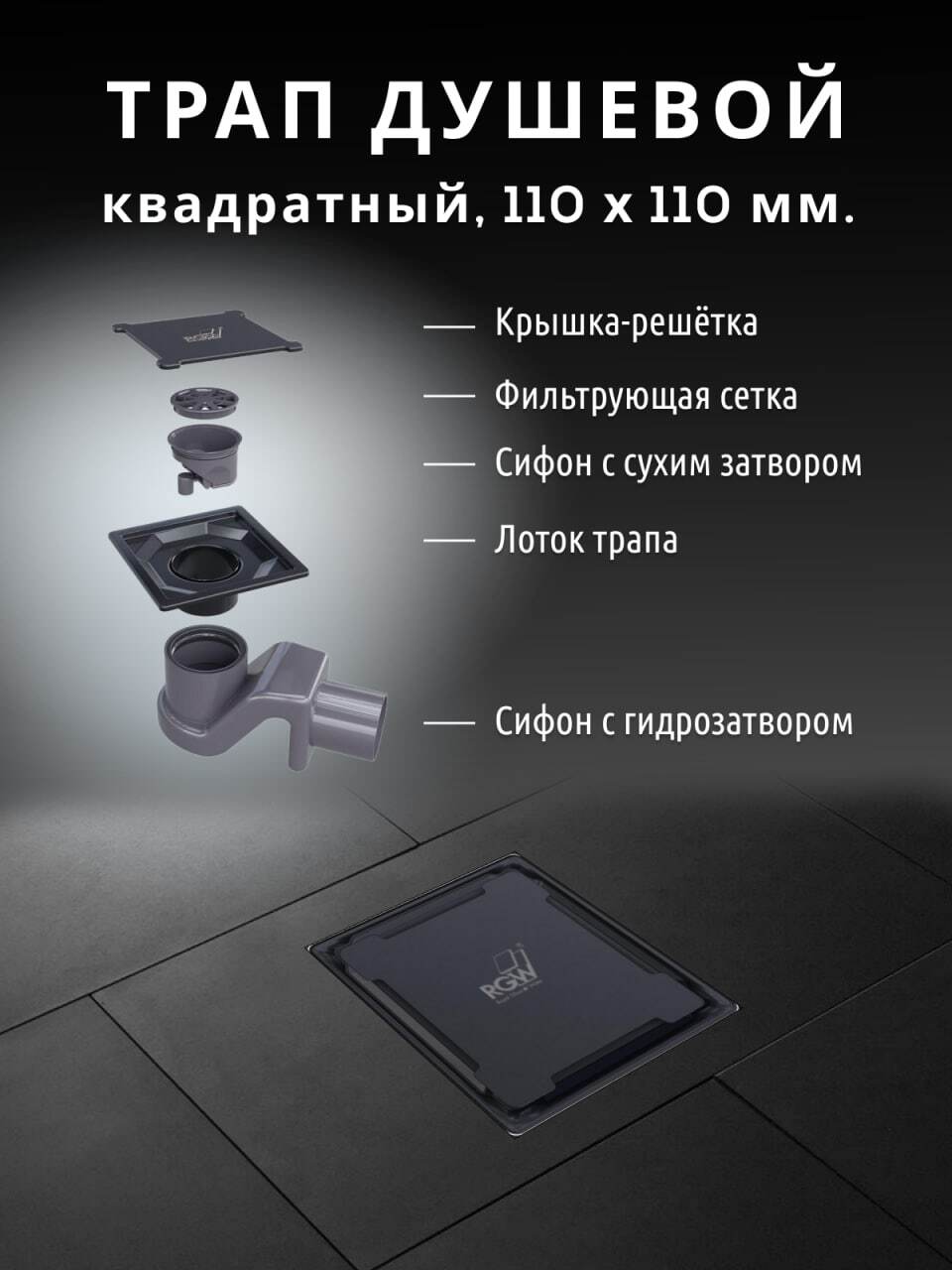 Сифон 110 – купить в интернет-магазине OZON по низкой цене