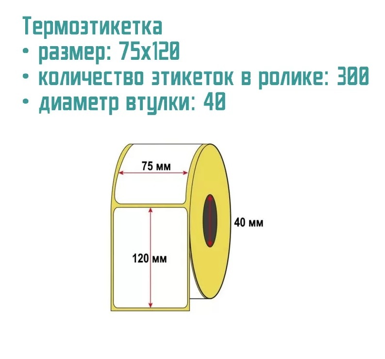 Диаметр рулона