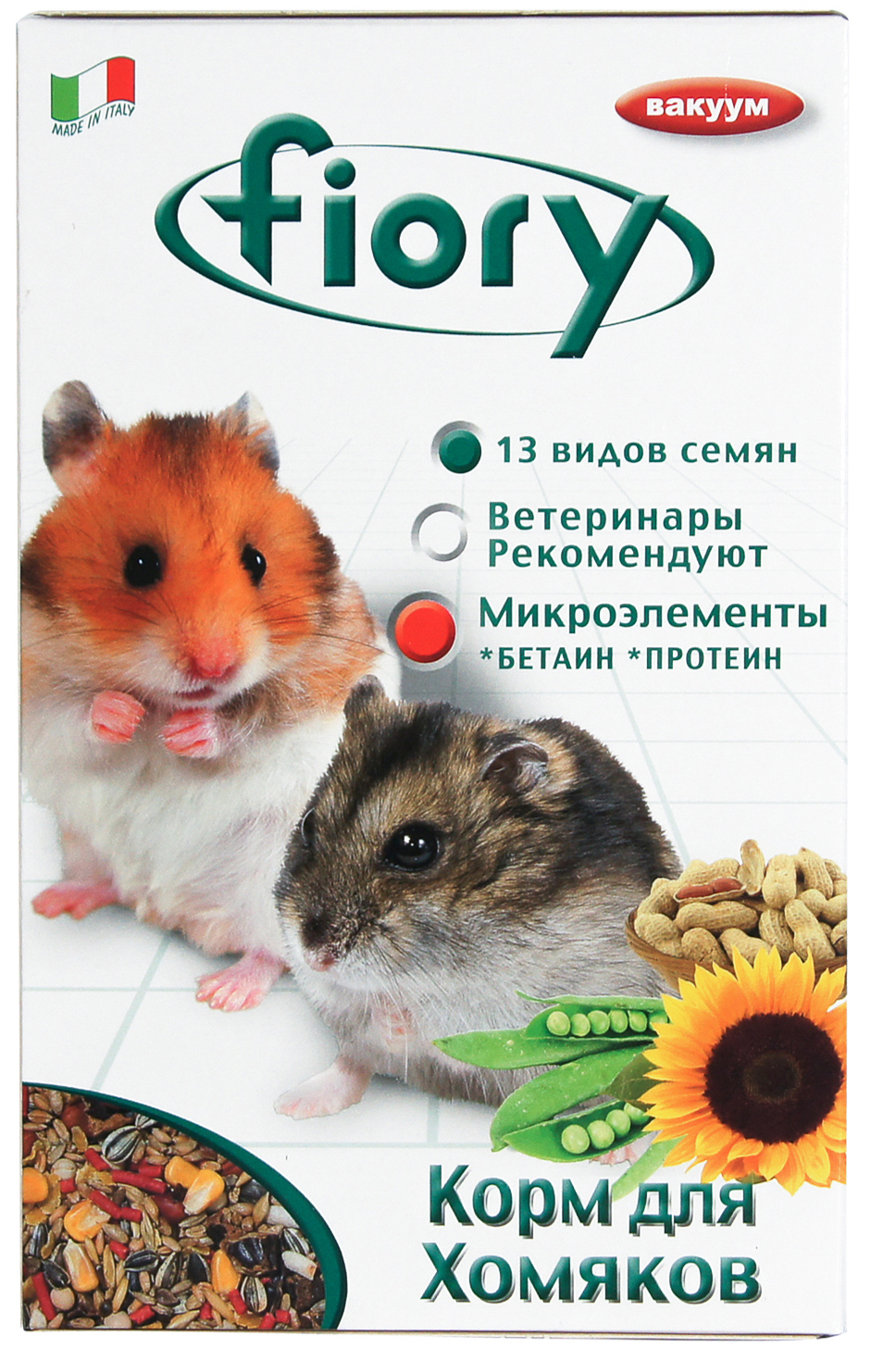 Fiory корм для хомяков Criceti, 400 г