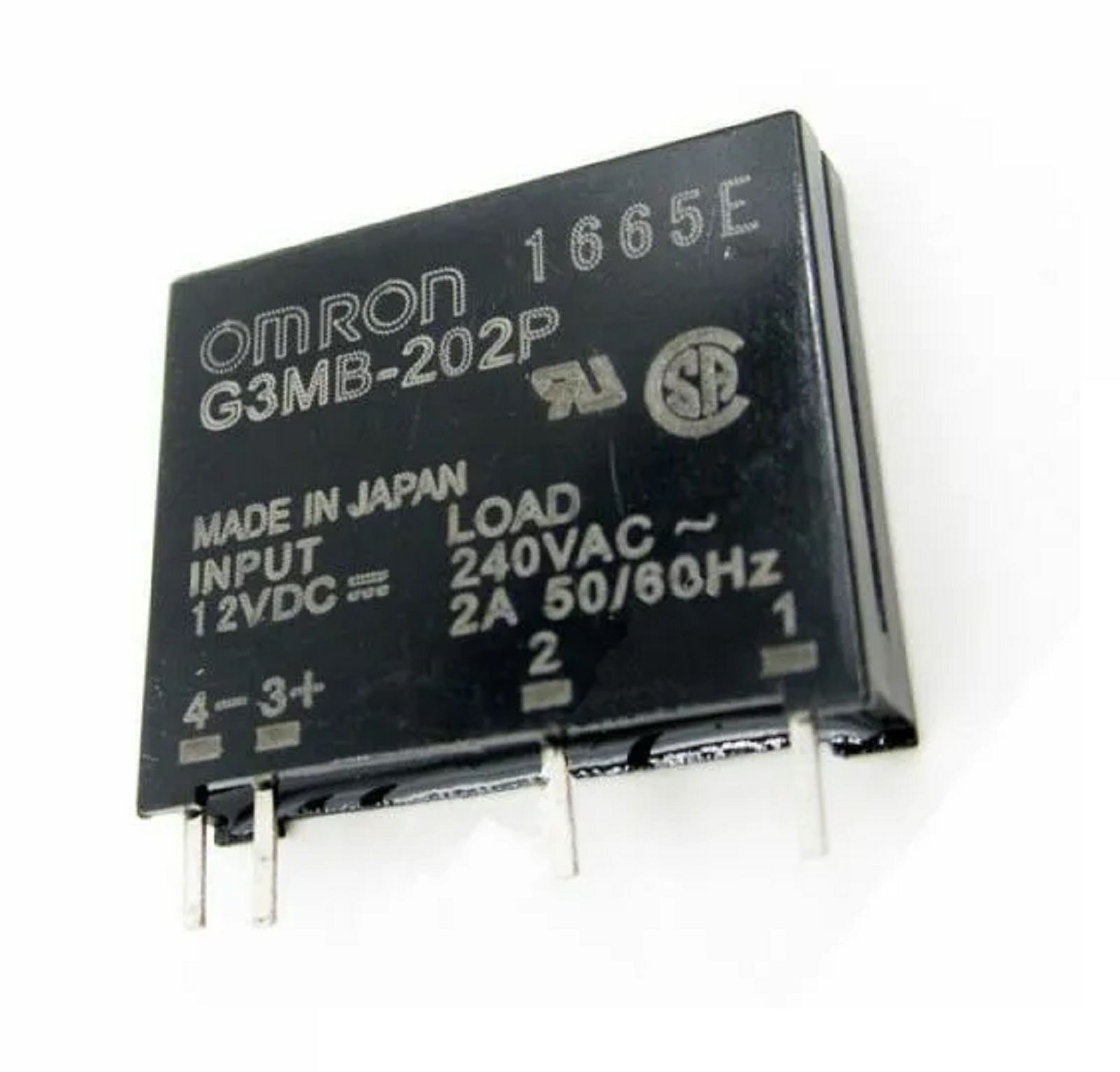 ТвердотельноерелеOMRONG3MB-202P(5V),2A-240VAC,5VDC