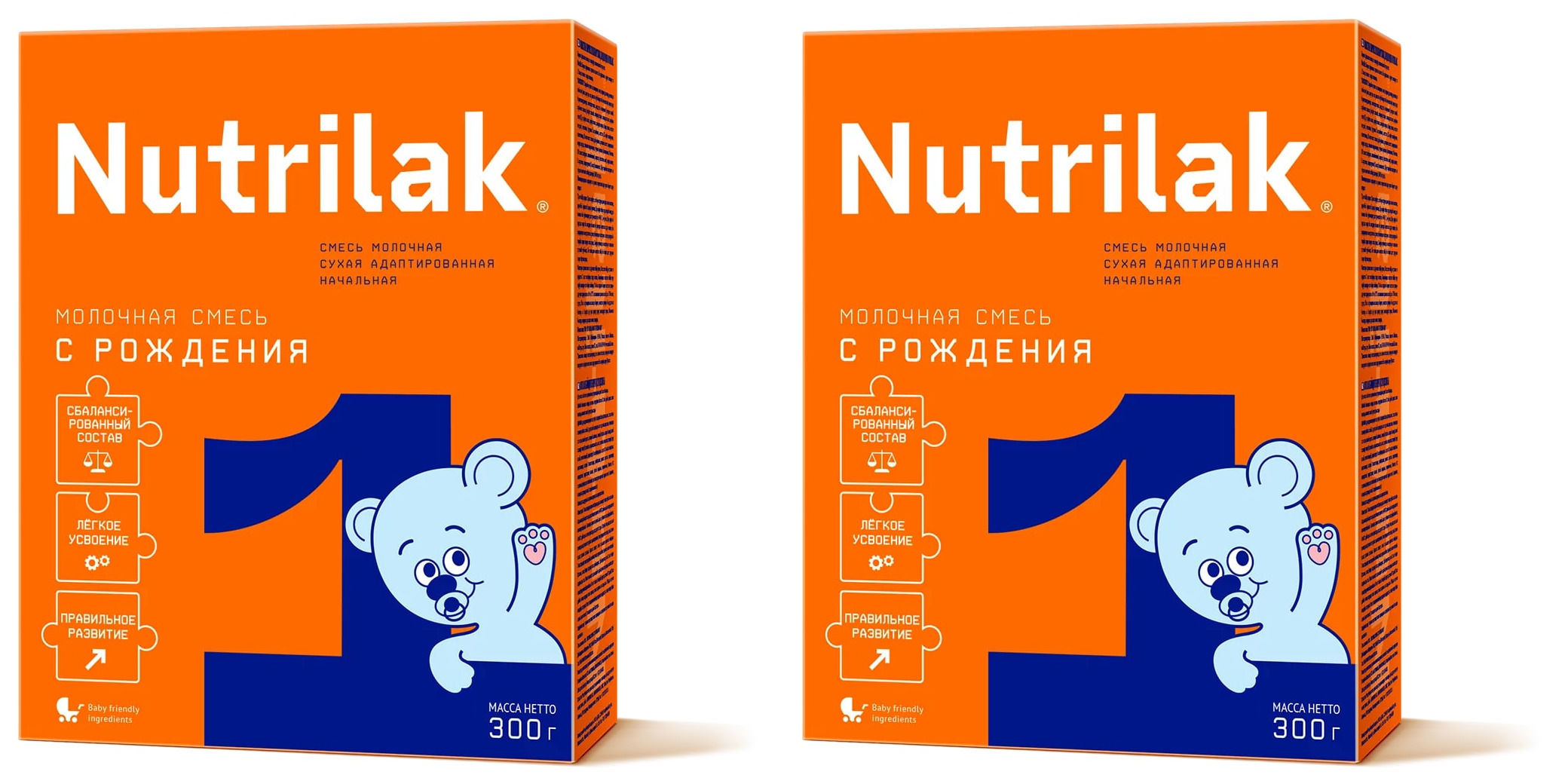 Nutrilak #1 детское молочко с рождения 300 г