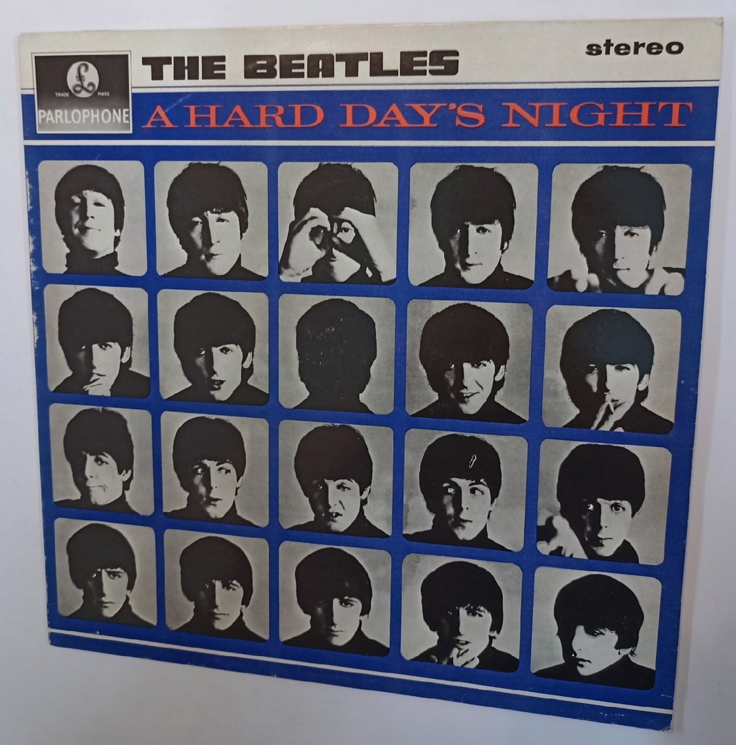 ✅ Виниловая пластинка винтажная The <b>Beatles</b> A Hard Day&#39;s Night (UK ...