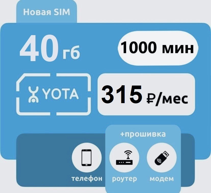 Тарифные планы йота для модема 4g безлимитный